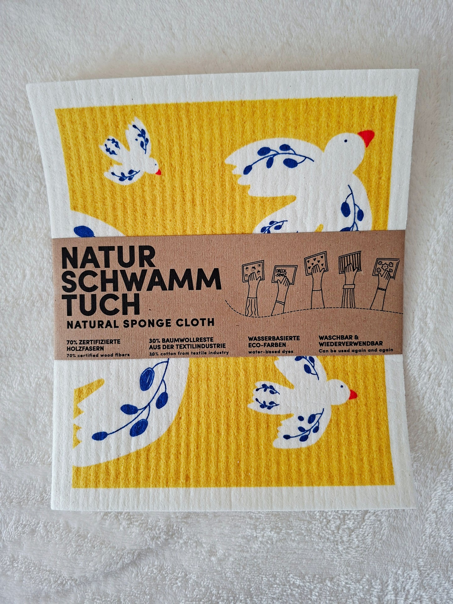 Coffret de 6 éponges naturels