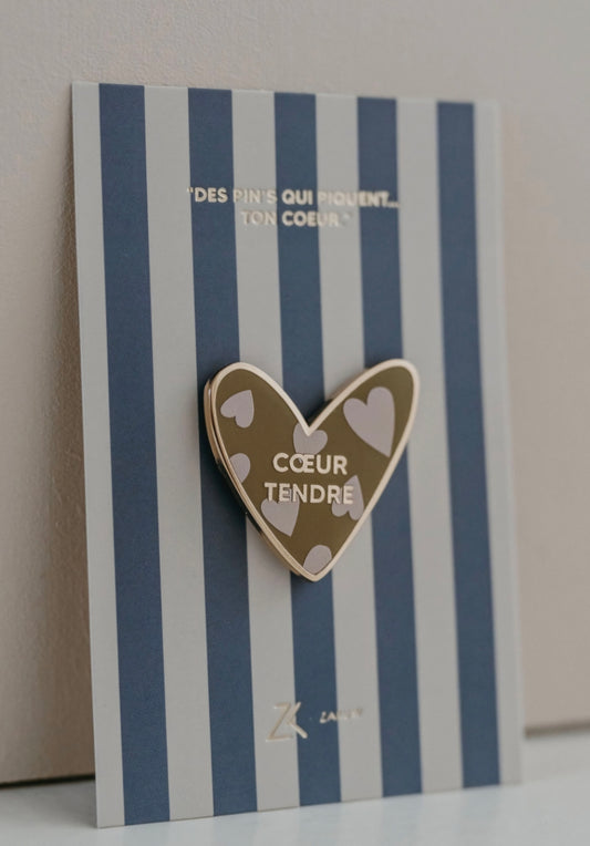 Pin's coeur - Tendre