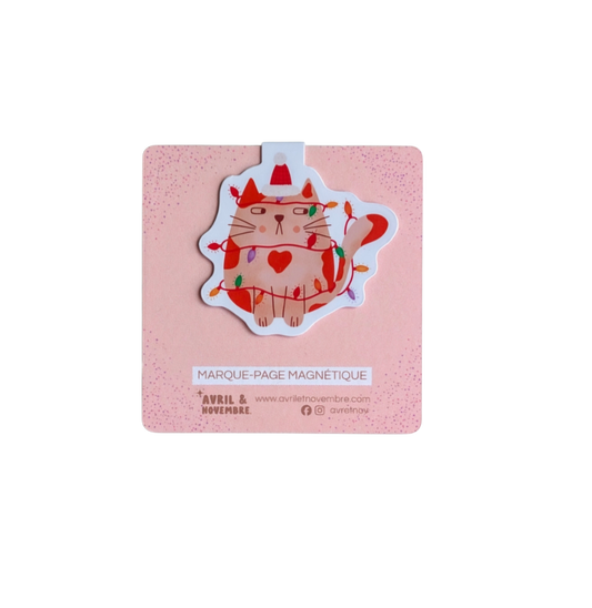 Marque-Page Magnétique – Chat-pin