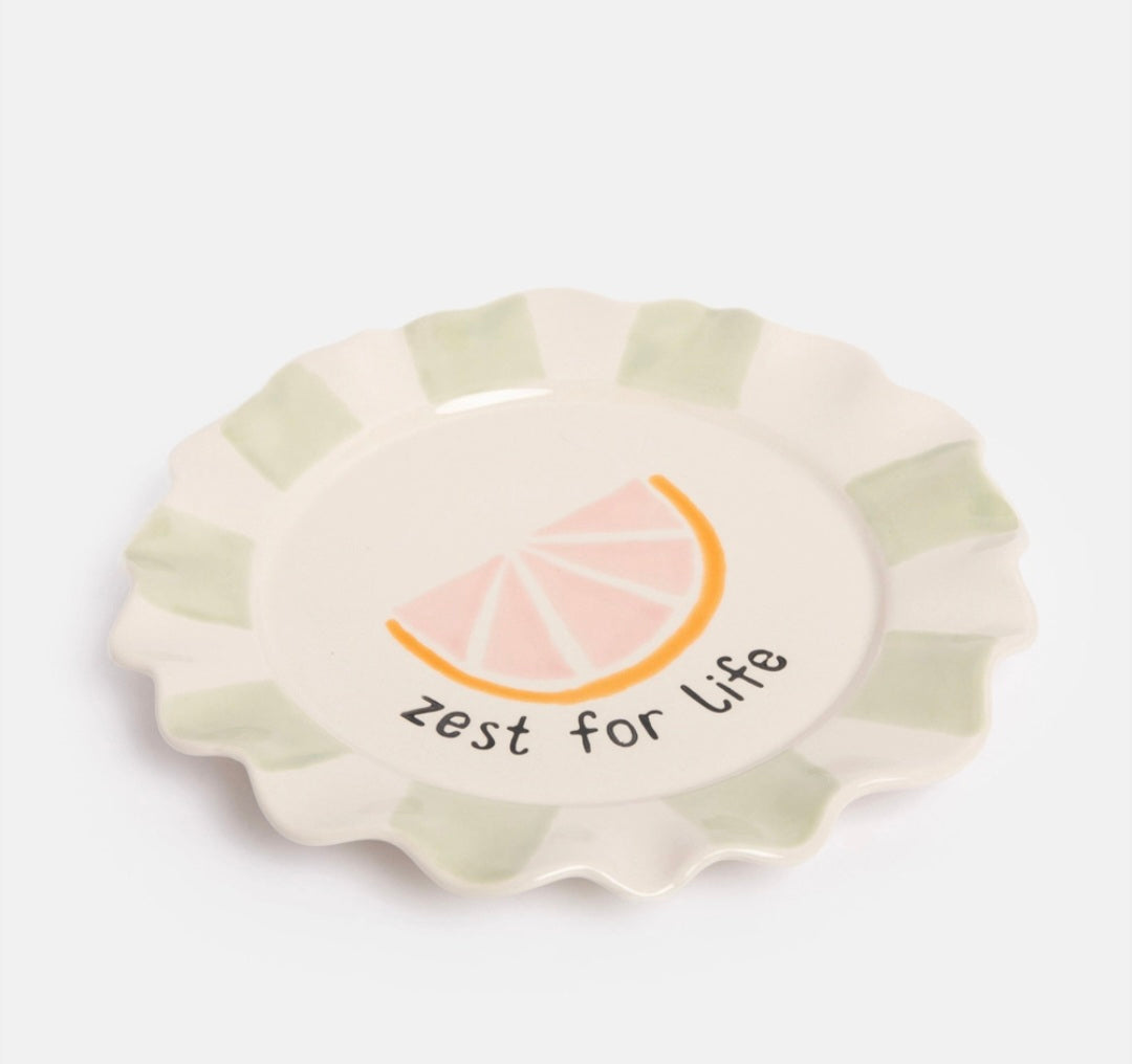 Assiette Pamplemousse Zest For Life