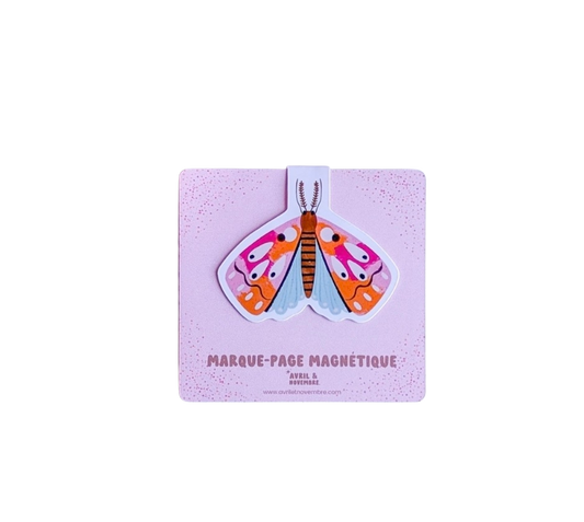 Marque-Page Magnétique – Papillon Coloré